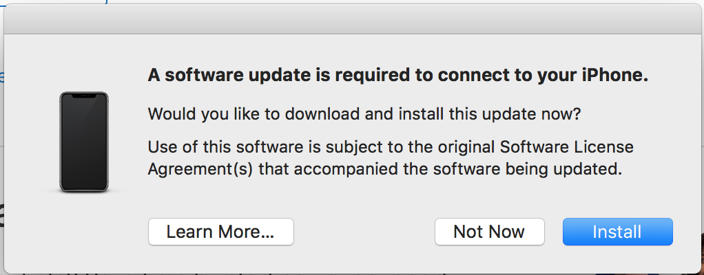 Software updater for mac