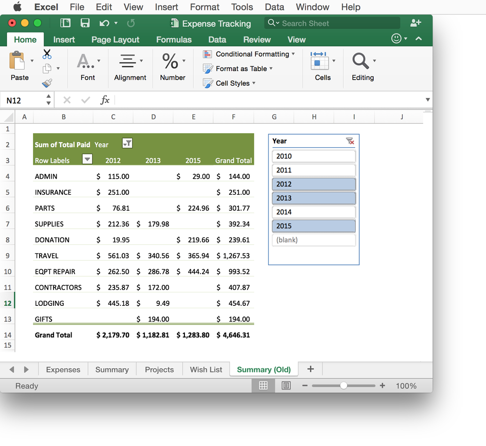 excel for mac free 2016